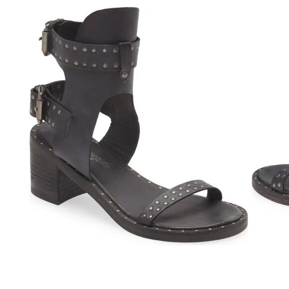NWT! Free People Happiness Block Heel Sandal size 9.5 - Picture 1 of 16